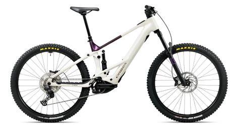 Mountain bike elettrica a sospensione completa Orbea Wild TR H20 Shimano 12V 750 Wh Bosch 120 Nm 29'' Bianco Crema 2027
