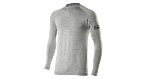 Sous maillot manches longues sixs ts2 merinos gris