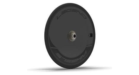 Roue arriere lenticulaire legend wheels ttp pro  patins 9x135mm dt swiss 350 shimano sram