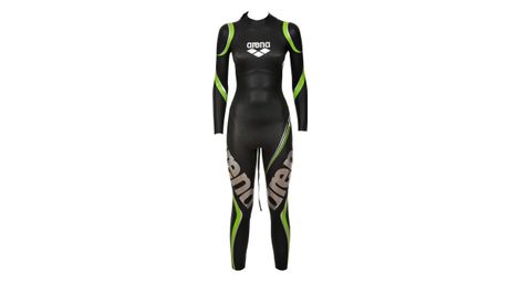 Arena triwetsuit carbon negro verde