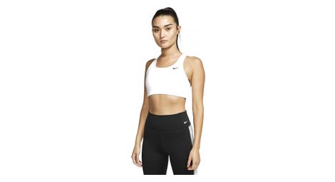 Brassiere nike swoosh blanc femme