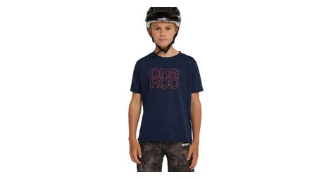 T shirt enfant dharco tech bleu