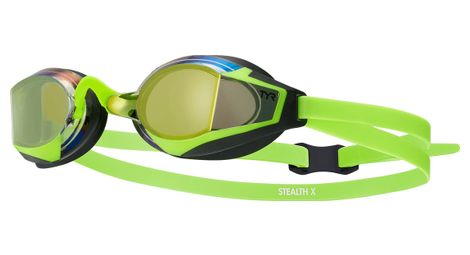 Lunettes de Natation Tyr Stealth-X Mirrored Performance Vert