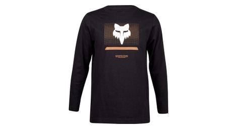 t shirt a manches longues fox junior optical noir