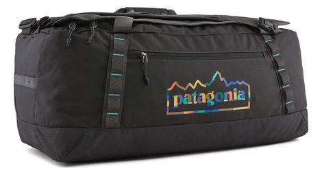 Patagonia black hole duffel 70l reistas zwart/multicolour