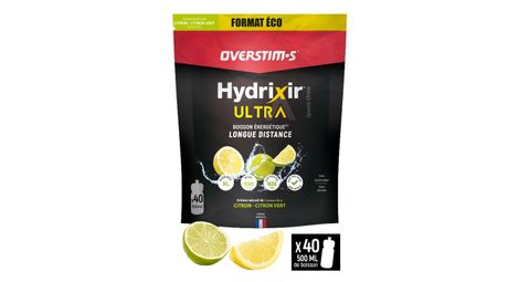 Bebida energética overstims hydrixir ultra lima-limón 1,6kg