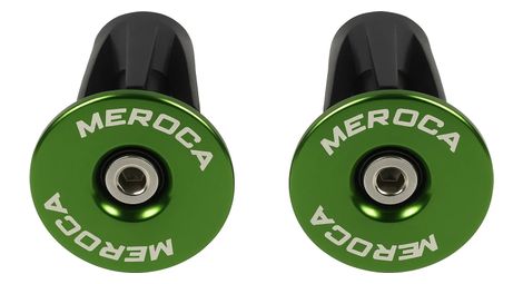 Bouchons de cintre vélo – 22 à 24 mm – vis m4 – vert