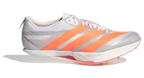 adidas adizero prime sp 4 white orange unisex track amp field shoes
