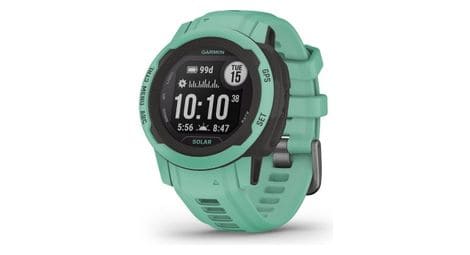 Montre connectée - garmin - instinct 2s - solar vert d’eau