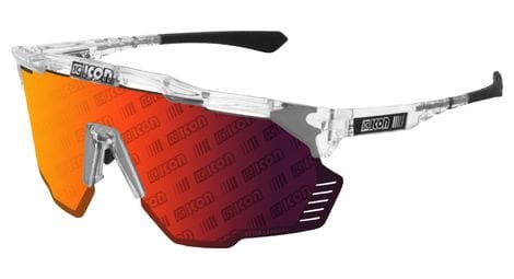 Scicon sports aeroshade kunken monogram lunettes de soleil de performance sportive (scnpp red multimirror monogramme/briller)