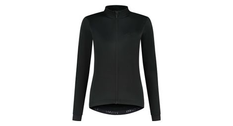 Maillot Manches Longues Velo Rogelli Core - Femme - Noir