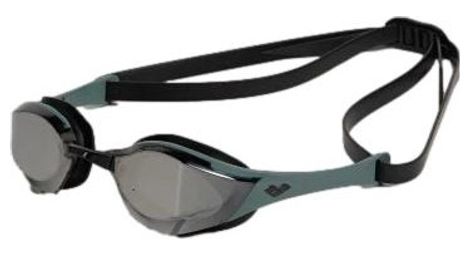 Lunettes de natation arena cobra edge swipe verres miroirs gris noir