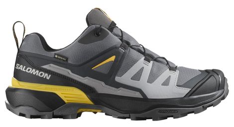 Salomon x ultra 360 gtx gris/amarillo botas de senderismo para hombre