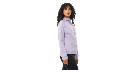 Chaqueta salomon bonatti cross cortaviento azul mujer