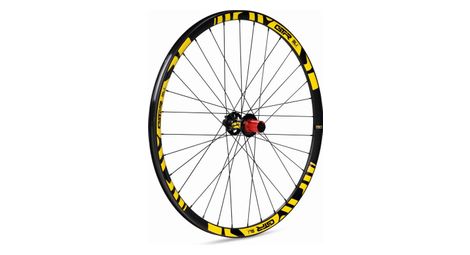 Roue Arrière Gurpil GTR SL20 29'' Tubeless Ready | 9x135mm/12x142mm | 6 Trous | Noir/Jaune