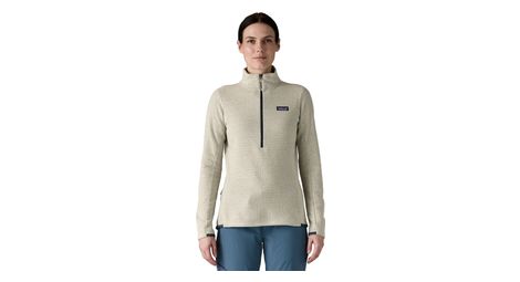 Polaire Patagonia R1 Air Zip Neck Blanc Femme