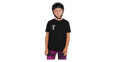 T shirt enfant dharco tech thrills chills noir blanc