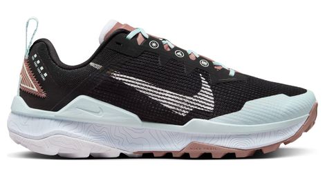 Nike react wildhorse 8 women's trail running shoes black blue 38