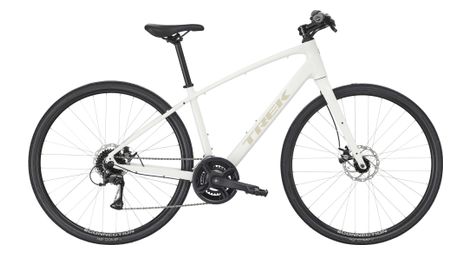 Trek FX 1 Stepover Fitnessrad, Shimano Acera 8-Gang, 700 mm, Weiß, Gen. 4, Rahmenlänge 175/186 cm – Ausstellungsmodell