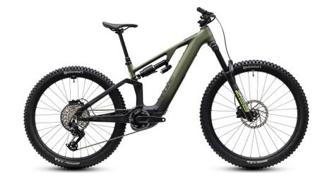 VTT Électrique Tout-Suspendu Cube AMS Hybrid 177 C:62 TM 600X Sram 12V 600 Wh Bosch 120 Nm 29/27.5'' Vert Reed 2027