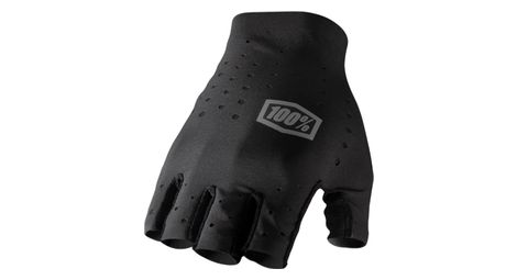 Paire de gants courts 100 sling noir