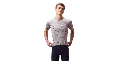 Maillot Manches Courtes Endura Pro SL Gris Homme