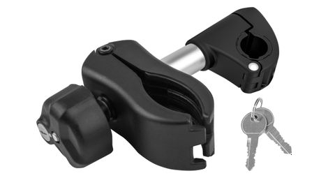 Eufab - Fixe-cadre À Pince Court Amovible Ø 25 + 30 Mm Antivol - Porte-vélos Eufab