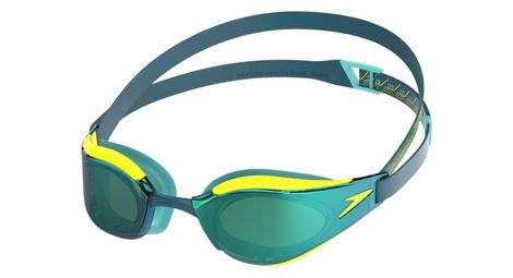 Gafas de natación Speedo Fastskin Hyper Elite Verde Espejo/Amarillo