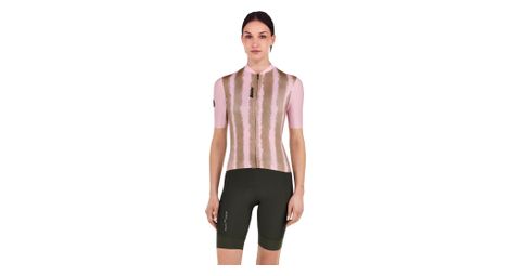 Maillot de manga corta santini bambu mujer rosa