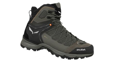 Salewa mtn trainer lite mid gtx brown hiking boots