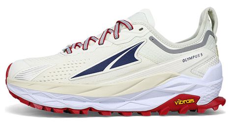 Altra olympus 5 scarpe da trail running donna bianco blu rosso