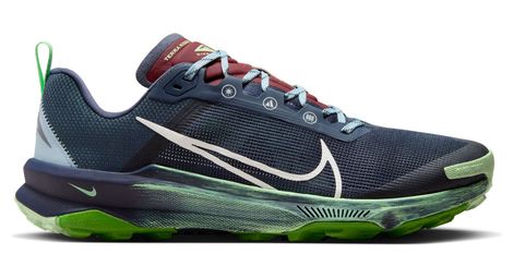 Trail running shoes nike react terra kiger 9 blue green