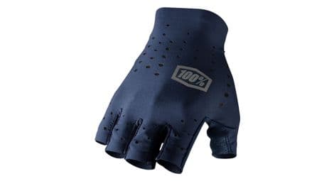 Par de guantes cortos 100% sling azul