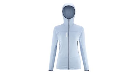 Forro polar millet fusion grid para mujer azul