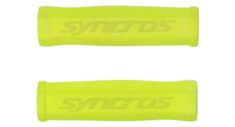 Paire de Grips Syncros Foam Jaune Radium