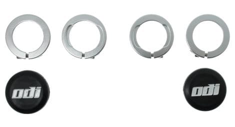 Odi lock-on rings aluminium silver
