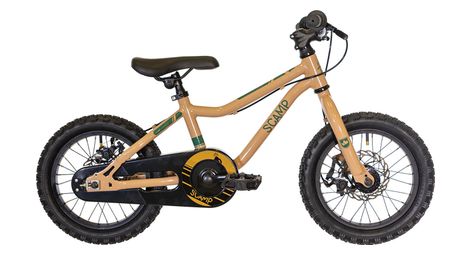 Scamp smallfox kids mtb single speed 14'' brown