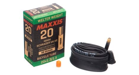 Maxxis welter weight 20 '' tubo de luz schrader 48 mm 1.30 - 1.50