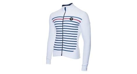 Lebram ventoux long sleeve jersey limited edition white blue bordeaux