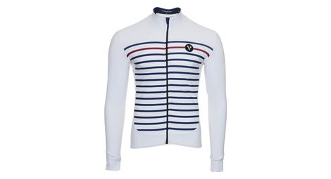 Maillot manches longues lebram ventoux edition limitee blanc bleu bordeaux