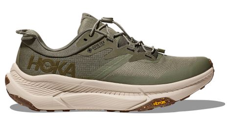 Estilo de vida zapatillas hoka transport gtx caqui para hombre