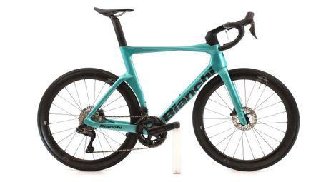 Produit reconditionné · Bianchi Oltre Di2 12V · Bleu / Vélo de route | Très bon état