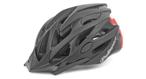 Polisport twig casque de vélo noirrouge mat