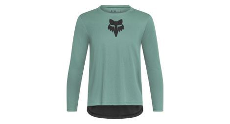 Maillot manches longues enfant fox ranger head vert