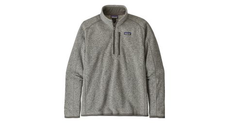 Patagonia better sweater 1/4 zip grey