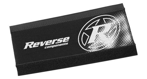 Reverse chainstay protector neoprene black/red