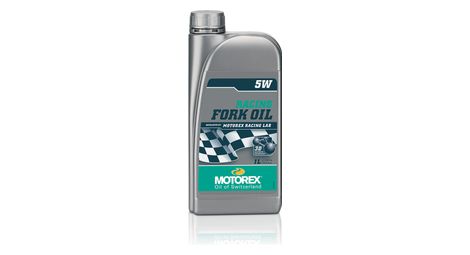 Huile de fourche motorex racing fork oil 5w 1l