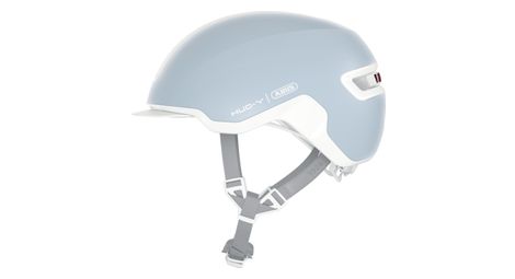 Abus hud-y pure aqua casco da città azzurro/bianco