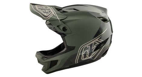 Casco integral troy lee designs d4 poliacrilitamips caqui