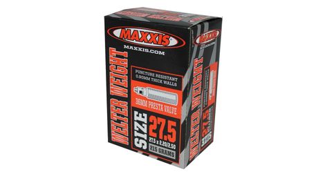 Maxxis chambre à air welter weight 27.5 x 1.9/2.35 valve presta 36mm